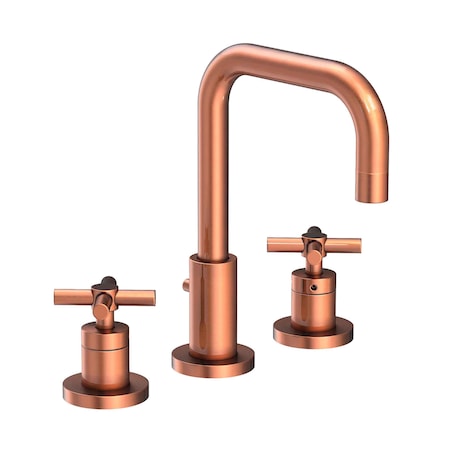 Newport Brass Widespread Lavatory Faucet in Antique Copper 1400-08A